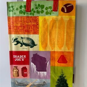 Wisconsin TJ’s reusable grocery tote bag